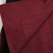 Buddha Stones Spring Chinese Reversible Men's Frog-Button Cotton Long Sleeve Jacket - image 7