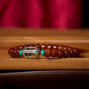 FREE Today: Luck Happiness Bone Beads Vajra Three-eyed Dzi Bead Bracelet - image 15