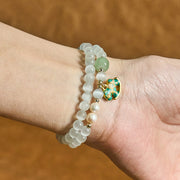FREE Today: Peace Love Year Of The Horse Chrysoberyl Glass Bead Double-layered Bracelet - image 7