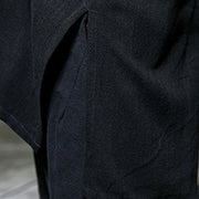 Buddha Stones Dragon Phoenix Open Front Long Sleeve Jacket Men's Cotton Kimono - image 8