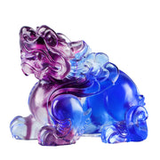 Buddha Stones Liuli Crystal Pixiu Wealth Luck Home Decoration - image 6