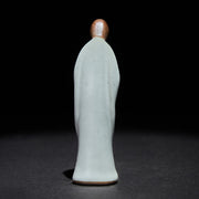 Buddha Stones Meditation Monk Ceramic Statue Serenity Home Decoration - image 2