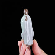 Buddha Stones Meditation Monk Ceramic Statue Serenity Home Decoration - image 22
