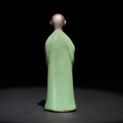 Buddha Stones Meditation Monk Ceramic Statue Serenity Home Decoration - image 35