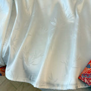 Buddha Stones Frog-Button Dragon Flower Bamboo Jacquard Design Women's Vest Waistcoat Shirt - image 11