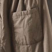 Buddha Stones Women's Winter Drawstring Fleece-Lined Thermal Harem Pants With Pockets - image 6