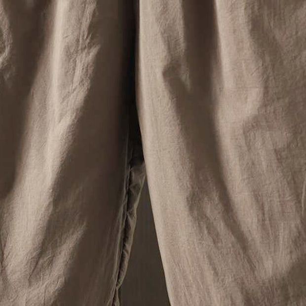 Buddha Stones Women's Winter Drawstring Fleece-Lined Thermal Harem Pants With Pockets - image 8