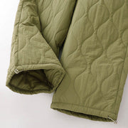 Buddha Stones Women's Plain Elastic Cuff Design Drawstring Thermal Thickened Pants With Pockets - image 18