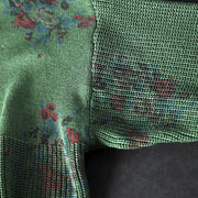 Buddha Stones Women's Knitted Floral Cotton Long Sleeve Hooded Sweater - image 17