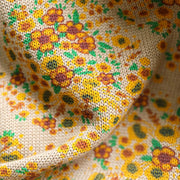 Buddha Stones Women's Knitted Floral Cotton Ribbed Hem Long Sleeve Mock Neck Sweater - image 7