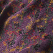 Buddha Stones Knitted Plant Pattern Long Sleeve Mock Neck Women's Cotton Sweater - image 12