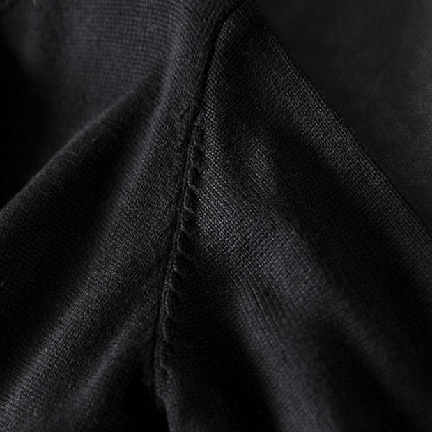 Buddha Stones Plain Knitted Colorful Buttons Design Cotton Women's Long Sleeve Cardigan Sweater - image 5