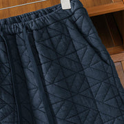 Buddha Stones Women's Fall Solid Color Drawstring Thermal Wide Leg Pants With Pockets - image 16