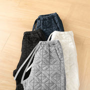 Buddha Stones Women's Fall Solid Color Drawstring Thermal Wide Leg Pants With Pockets - image 17