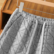 Buddha Stones Women's Fall Solid Color Drawstring Thermal Wide Leg Pants With Pockets - image 12