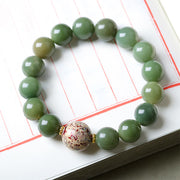 FREE Today: Peace and Harmony Green Bodhi Seed Lacquer Craft Bead Bracelet - image 4