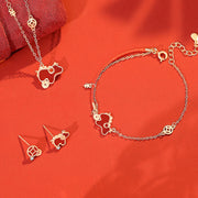 Buddha Stones 925 Sterling Silver Year Of The Horse Red String Red Agate Coin Charm Luck Bracelet - image 22