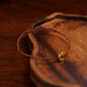 FREE Today: Luck Connection Handmade Copper Coins Charm Braided String Adjustable Bracelet Anklet - image 5