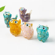 FREE Today: Strength and Protection Crystal Drip Resin Small Cat Statue Decoration - image 28