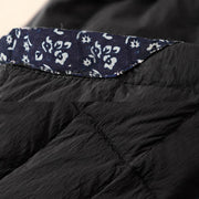 Buddha Stones Women's Winter Thermal Patchwork Cotton Pants With Pockets - image 10