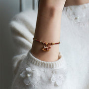 Buddha Stones Year Of The Horse Oil Dripping Copper Various Beeds Grace Bracelet - image 6