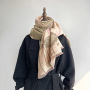 Buddha Stones Fall Lotus Koi Fish Dragonfly Pattern Cozy Scarf Shawl - image 14