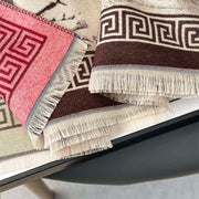 Buddha Stones Fall Plum Blossom Eaves Ink Painting Pattern Cozy Scarf Shawl - image 15