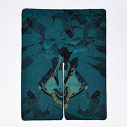 Buddha Stones Winter Koi Fish Waves Pattern Warm Cozy Scarf Shawl - image 11