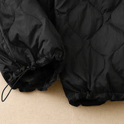 Buddha Stones Winter Curved Lines Warm Women's Ankle-length Pants With Pockets - image 11