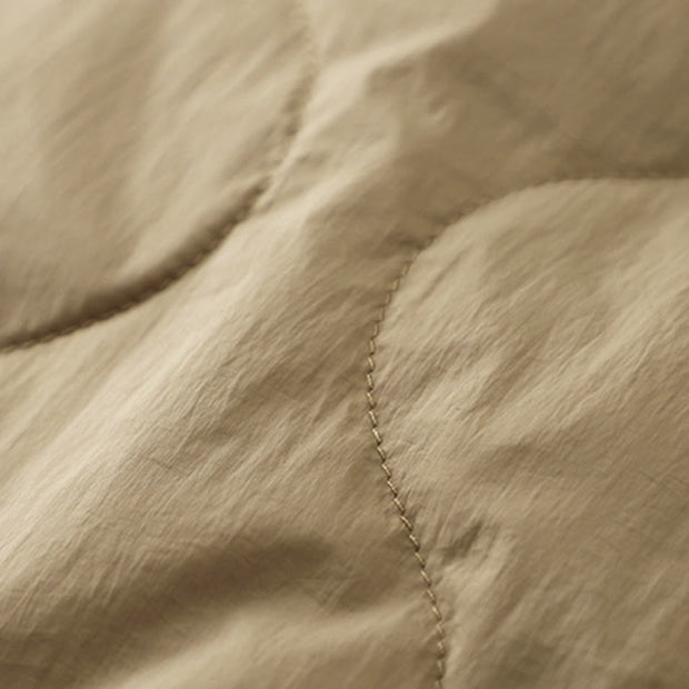 Buddha Stones Winter Curved Lines Warm Women's Ankle-length Pants With Pockets - image 6