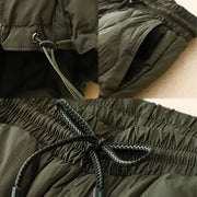 Buddha Stones Winter Curved Lines Warm Women's Ankle-length Pants With Pockets - image 15