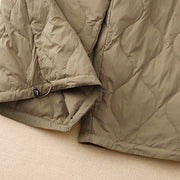 Buddha Stones Winter Curved Lines Warm Women's Ankle-length Pants With Pockets - image 4