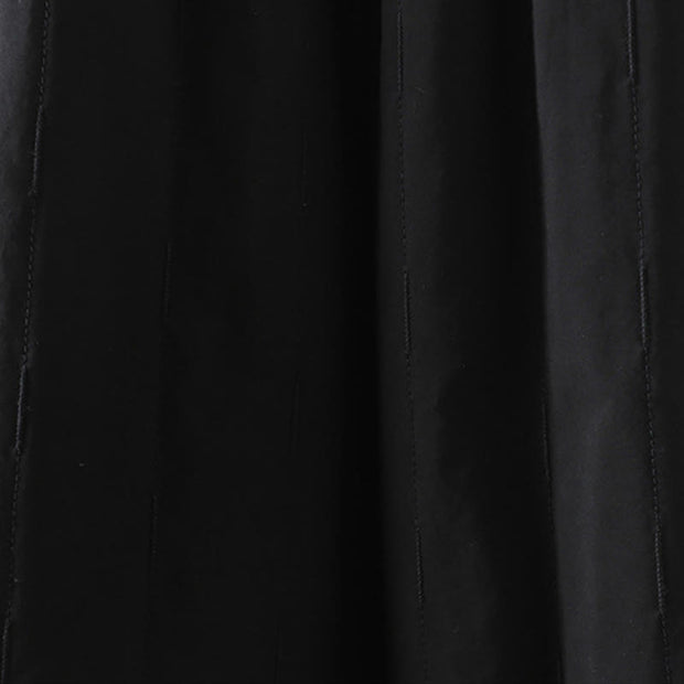 Buddha Stones Straight Lines Stripes Cotton Fleece-Lined Women's Harem Pants With Pockets - image 10