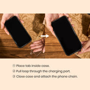 Buddha Stones Fu Character Charm Super Seven Crystal Growth Key Chain Phone Hanging Decoration - image 6