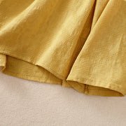 Buddha Stones Fall Embroidery Asymmetrical Design Frog-Button Women's Cotton Long Sleeve Shirt - image 30