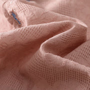 Buddha Stones Fall Embroidery Asymmetrical Design Frog-Button Women's Cotton Long Sleeve Shirt - image 19