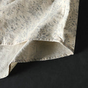 Buddha Stones Fall Floral Print Design Buttons Women's Cotton Long Sleeve Shirt - image 8