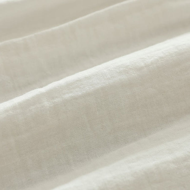 Buddha Stones Fall White Colorful Floral Embroidery Buttons Women's Cotton Long Sleeve Shirt - image 13