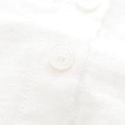 Buddha Stones Fall White Green Grass Buttons Women's Cotton Long Sleeve Shirt - image 10