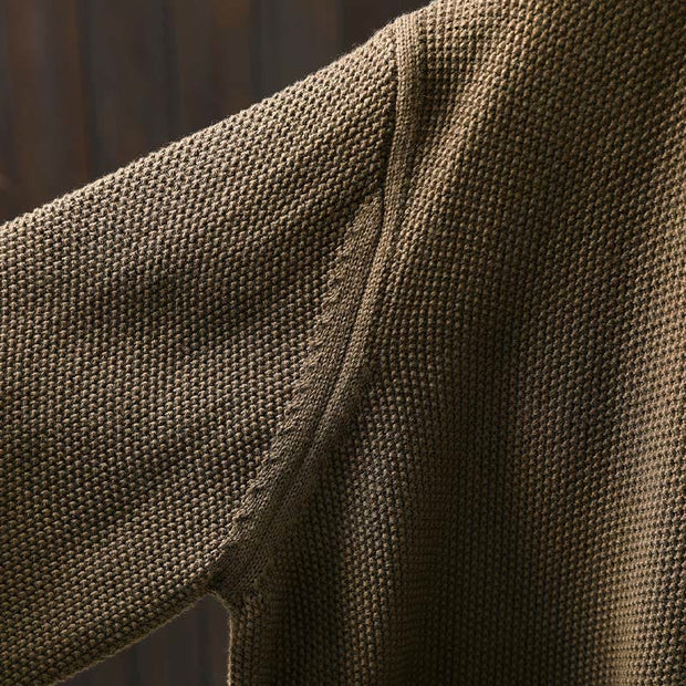 Buddha Stones Fall Floral Buttons Cotton Women's Long Sleeve Knitted Cardigan Sweater - image 14