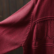 Buddha Stones Fall Lace Buttons Cotton Women's Long Sleeve Knitted Cardigan Sweater With Pockets - image 11