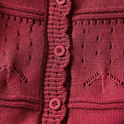 Buddha Stones Fall Lace Buttons Cotton Women's Long Sleeve Knitted Cardigan Sweater With Pockets - image 6