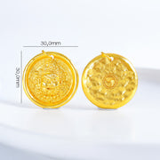 FREE Today: Prosperity Protection 24k Gold Plated Brass Yellow Jambhala Chain Pendant Necklace - image 7