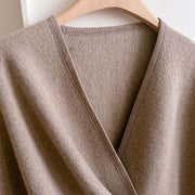 Buddha Stones Winter Solid Color Warm Cozy Split Scarf Shawl - image 2