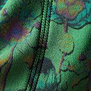 Buddha Stones Sunflower Mid-length Buttons Women's Long Sleeve Knitted Cardigan Sweater With Pockets - image 8