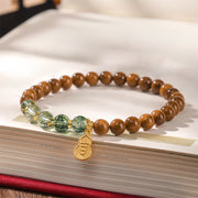 Buddha Stones Kuka Seed Green Phantom Ward Off Evil Spirits Bracelet - image 2