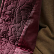 Buddha Stones Fall Buttons Long Sleeve Mid-length Jacquard Cotton Women's Jacket With Pockets - image 8