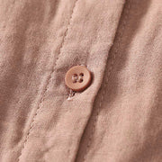 Buddha Stones Embroiderd Flower Vine Pattern Long Sleeve Women's Lapel Shirt - image 11