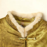 Buddha Stones Frog-Button Traditional Chinese Patterns Women's Long Sleeve Thickened Jacket  - image 11