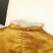 Buddha Stones Frog-Button Traditional Chinese Patterns Women's Long Sleeve Thickened Jacket  - image 3